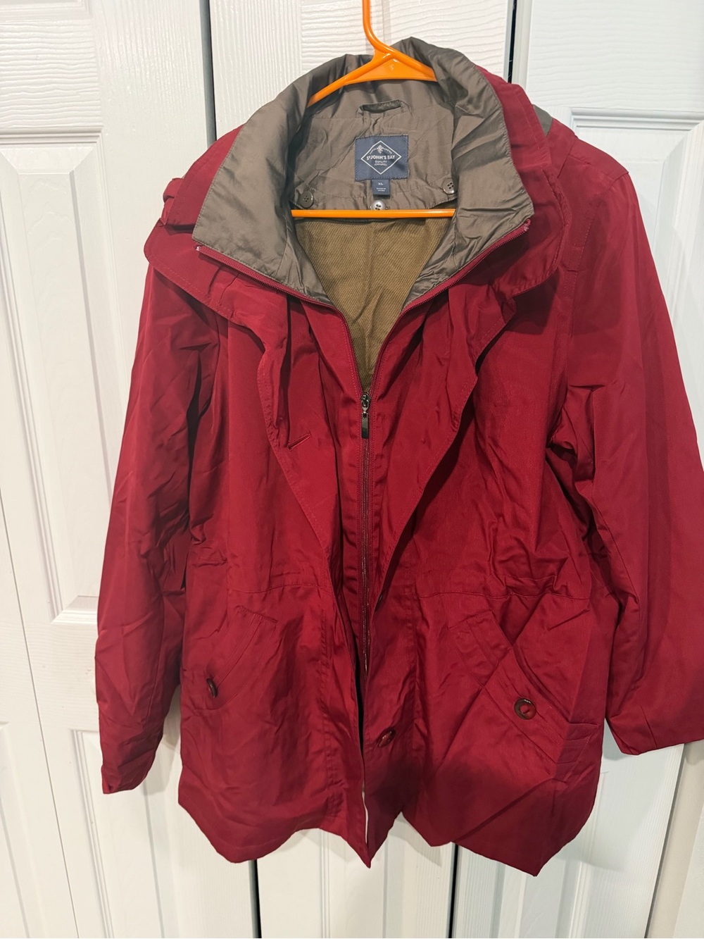 St. John's Bay Red Men's Ski Jacket